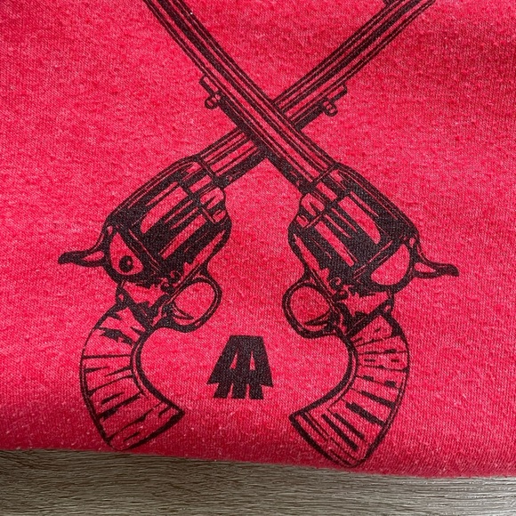 COPY - Vintage Redneck Rebellion red hoodie medium Canadian (Kenora Ontario bra… - Picture 2 of 3